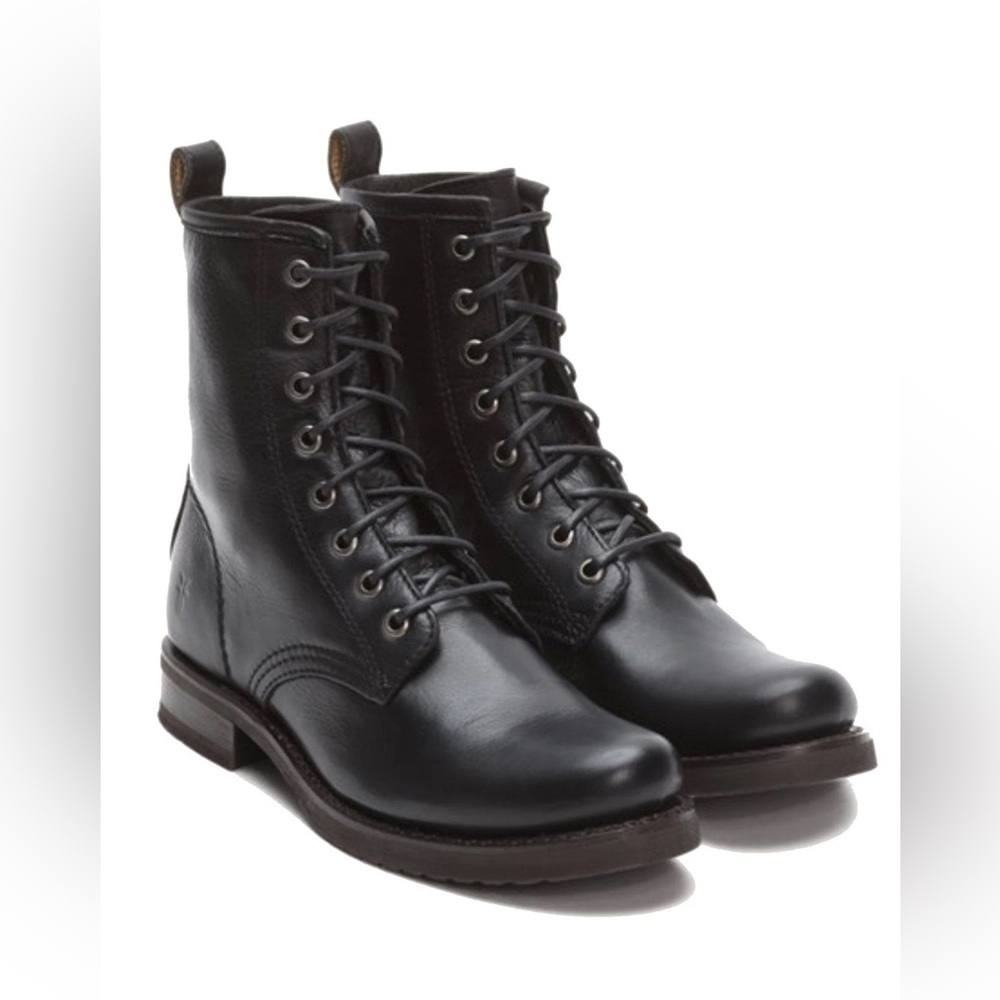 ✨FRYE✨Veronica Flex Leather Lace-Up Boots